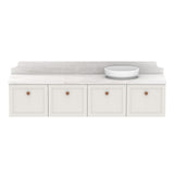 ADP Mabel Wall Hung 1800mm Single Right Offset Bowl Vanity Cabinet