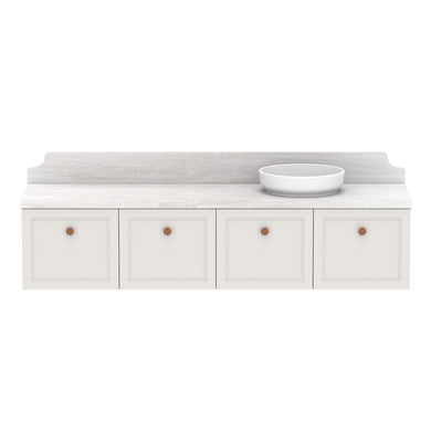 ADP Mabel Wall Hung 1800mm Single Right Offset Bowl Vanity Cabinet