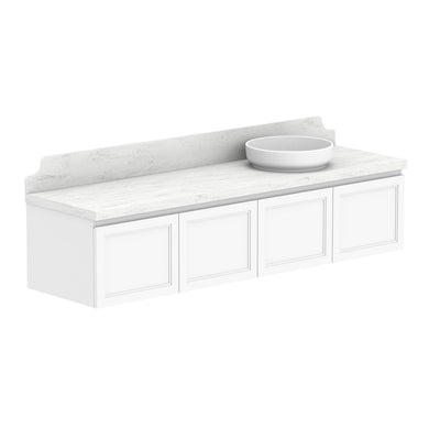 ADP Mabel Wall Hung 1800mm Single Right Offset Bowl Vanity Cabinet