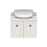 ADP Mabel Wall Hung 600mm Single Center Bowl Vanity Cabinet