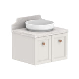 ADP Mabel Wall Hung 600mm Single Center Bowl Vanity Cabinet
