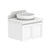 ADP Mabel Wall Hung 600mm Single Center Bowl Vanity Cabinet