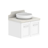 ADP Mabel Wall Hung 600mm Single Center Bowl Vanity Cabinet