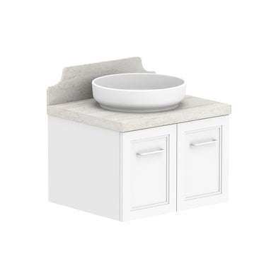 ADP Mabel Wall Hung 600mm Single Center Bowl Vanity Cabinet