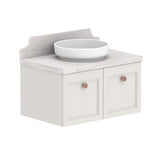 ADP Mabel Wall Hung 750mm Single Center Bowl Vanity Cabinet