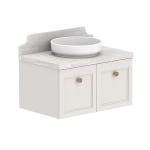 ADP Mabel Wall Hung 750mm Single Center Bowl Vanity Cabinet