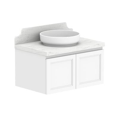 ADP Mabel Wall Hung 750mm Single Center Bowl Vanity Cabinet