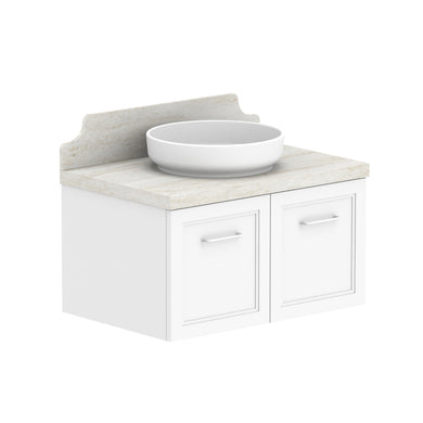 ADP Mabel Wall Hung 750mm Single Center Bowl Vanity Cabinet