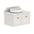 ADP Mabel Wall Hung 750mm Single Left Offset Bowl Vanity Cabinet
