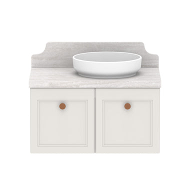 ADP Mabel Wall Hung 750mm Single Right Offset Bowl Vanity Cabinet