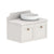 ADP Mabel Wall Hung 750mm Single Right Offset Bowl Vanity Cabinet