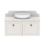 ADP Mabel Wall Hung 900mm Single Center Bowl Vanity Cabinet