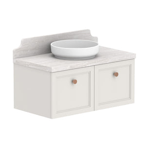ADP Mabel Wall Hung 900mm Single Center Bowl Vanity Cabinet