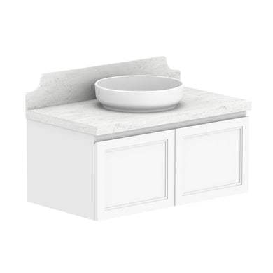 ADP Mabel Wall Hung 900mm Single Center Bowl Vanity Cabinet