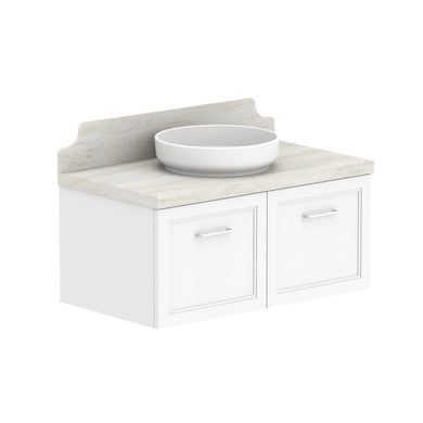 ADP Mabel Wall Hung 900mm Single Center Bowl Vanity Cabinet