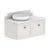 ADP Mabel Wall Hung 900mm Single Left Offset Bowl Vanity Cabinet