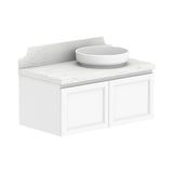 ADP Mabel Wall Hung 900mm Single Right Offset Bowl Vanity Cabinet