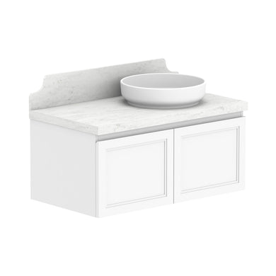 ADP Mabel Wall Hung 900mm Single Right Offset Bowl Vanity Cabinet