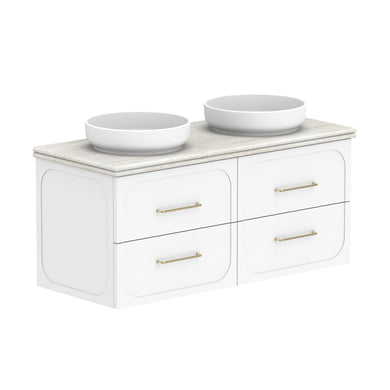 ADP Madden Wall Hung 1200mm Double Bowl Vanity Cabinet