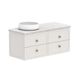ADP Madden Wall Hung 1200mm Single Left Offset Bowl Vanity Cabinet