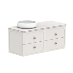 ADP Madden Wall Hung 1200mm Single Left Offset Bowl Vanity Cabinet