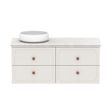 ADP Madden Wall Hung 1200mm Single Left Offset Bowl Vanity Cabinet