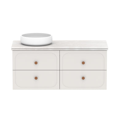 ADP Madden Wall Hung 1200mm Single Left Offset Bowl Vanity Cabinet