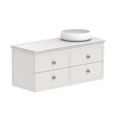 ADP Madden Wall Hung 1200mm Single Right Offset Bowl Vanity Cabinet