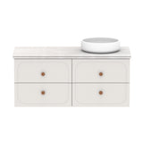 ADP Madden Wall Hung 1200mm Single Right Offset Bowl Vanity Cabinet