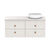 ADP Madden Wall Hung 1200mm Single Right Offset Bowl Vanity Cabinet