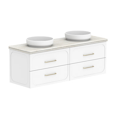 ADP Madden Wall Hung 1500mm Double Bowl Vanity Cabinet