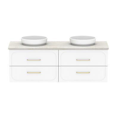 ADP Madden Wall Hung 1500mm Double Bowl Vanity Cabinet