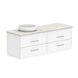 ADP Madden Wall Hung 1500mm Single Left Offset Bowl Vanity Cabinet