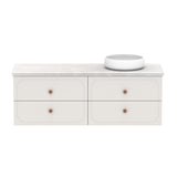 ADP Madden Wall Hung 1500mm Single Right Offset Bowl Vanity Cabinet