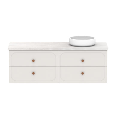 ADP Madden Wall Hung 1500mm Single Right Offset Bowl Vanity Cabinet