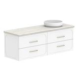 ADP Madden Wall Hung 1500mm Single Right Offset Bowl Vanity Cabinet