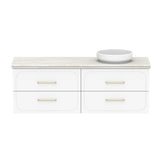 ADP Madden Wall Hung 1500mm Single Right Offset Bowl Vanity Cabinet