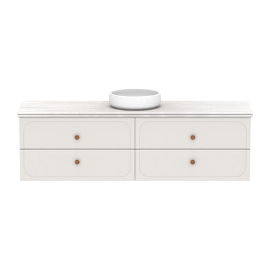ADP Madden Wall Hung 1800mm Single Center Bowl Vanity Cabinet