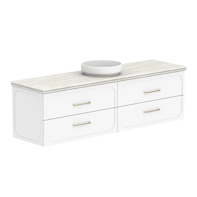 ADP Madden Wall Hung 1800mm Single Center Bowl Vanity Cabinet