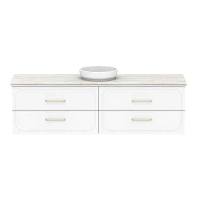 ADP Madden Wall Hung 1800mm Single Center Bowl Vanity Cabinet