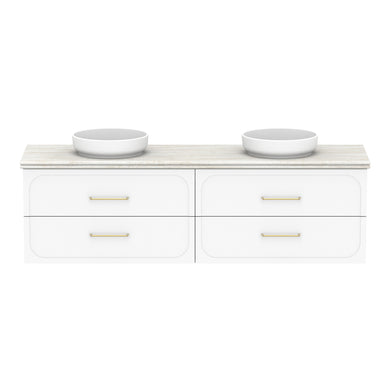 ADP Madden Wall Hung 1800mm Double Bowl Vanity Cabinet