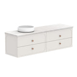 ADP Madden Wall Hung 1800mm Single Left Offset Bowl Vanity Cabinet