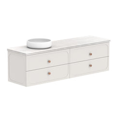 ADP Madden Wall Hung 1800mm Single Left Offset Bowl Vanity Cabinet