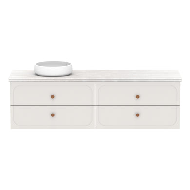 ADP Madden Wall Hung 1800mm Single Left Offset Bowl Vanity Cabinet
