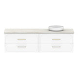 ADP Madden Wall Hung 1800mm Single Right Offset Bowl Vanity Cabinet