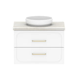 ADP Madden Wall Hung 750mm Single Center Bowl Vanity Cabinet