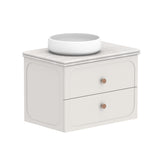 ADP Madden Wall Hung 750mm Single Left Offset Bowl Vanity Cabinet