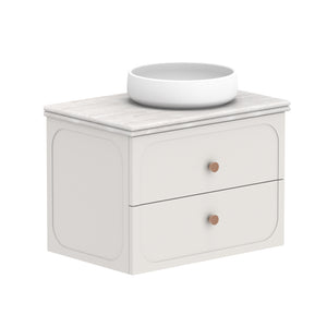 ADP Madden Wall Hung 750mm Single Right Offset Bowl Vanity Cabinet