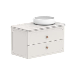 ADP Madden Wall Hung 900mm Single Right Offset Bowl Vanity Cabinet