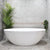 Kinka Egg 1700mm Oval Freestanding Bath, Gloss White *Clearance Stock*